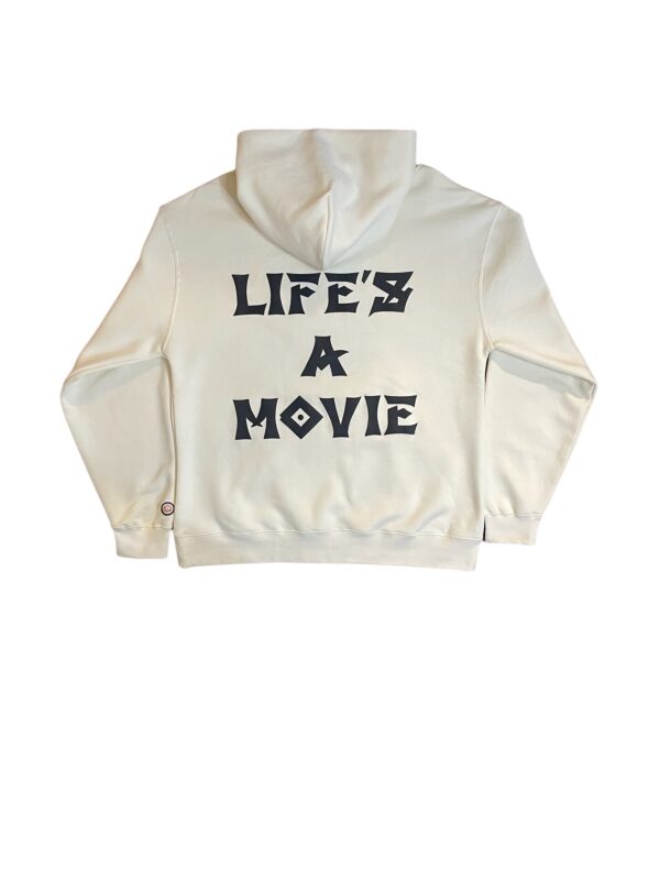 LIFE'S A MOVIE HODDIE RELAXED HOODIE - Image 2