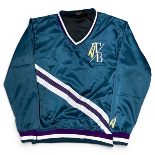 Teal Varsity Pullover