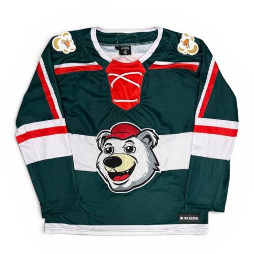 Green "Life's A Movie" Hockey Jersey